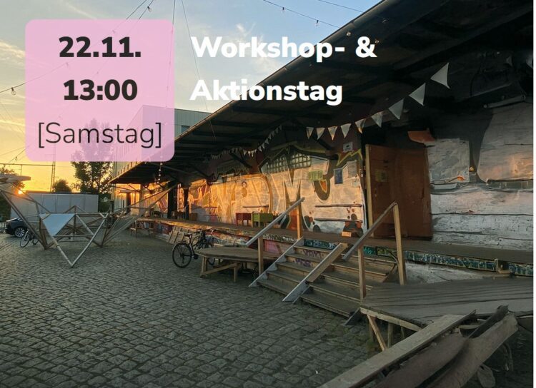 Ein Bild, dass ein Hausholz im Licht der untergehenden Sonne zeigt.