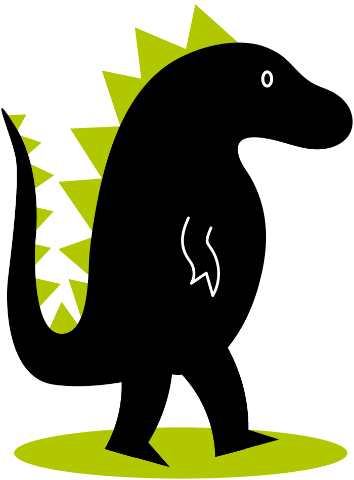 Ein Dino, der eine T-Rex ähnelt